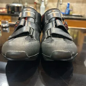 Shimano M088 black red‎ cycling shoe unisex size 41 W8.5-9 or M7-7.5 thumbnail 6