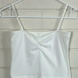Brandy Melville White Cropped Tank one size thumbnail 8