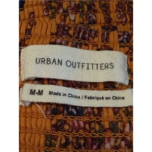 Urban Outfitters Floral Boho Peasant Cropped Top Size M Bell Sleeve Ren Faire thumbnail 9