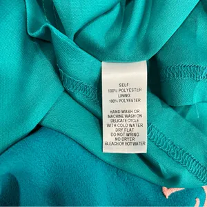 Lulus Tale to Tell Pink and Teal Green‎ Embroidered Shift Dress SMALL thumbnail 12