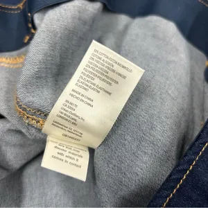 We The Free People Curvy Last Dance Low Rise Flare Pull On Jean Dark Blue 35 NWT thumbnail 9