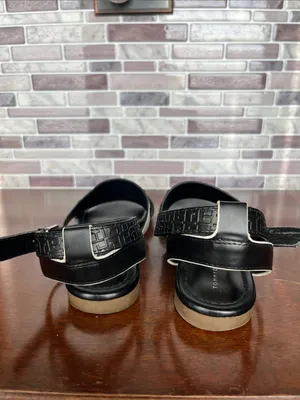 Tommy Hilfiger women's black and white flat sandals thumbnail 7