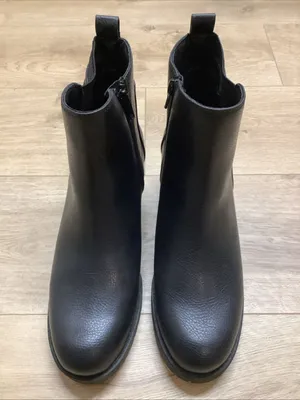 Mia Girl Size 10M Laritza Black Block Heel Boot Booties. New No Tag No Box thumbnail 2