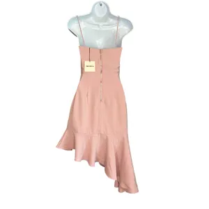 Superdown Pink Slip Dress MEDIUM Pastel Ruffle Romantic Cocktail Revolve $72 NEW thumbnail 6