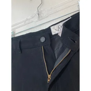 Vintage 80's Soffia Retro Grunge Punk High Rise Tapered Straight Leg Black Pants thumbnail 4