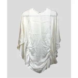 Jonathan Simkhai Kadence Bell Sleeve Mini Dress White-Size 0 thumbnail 5