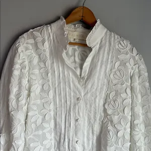 Waimari Magnolia Floral Button-Up Blouse Small thumbnail 7