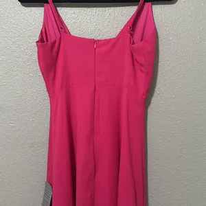 Lulus Evening of Splendor Hot Pink Surplice Maxi Dress Elegant, wedding, party ✨ thumbnail 7
