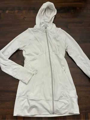 Athleta Jacket Women’s XXS White Full Zip Up Athletic thumbnail 1