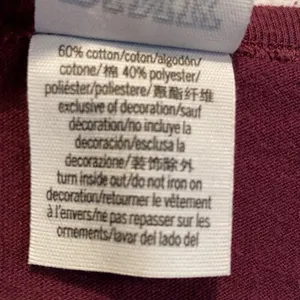 PINK - Victoria's Secret crop top burgundy velour spell out boxy M thumbnail 6