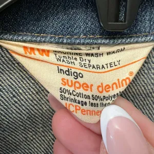 Vintage‎ 70’s JcPenney Indigo Super Denim MW Jean Jacket unisex women's thumbnail 2