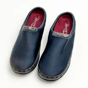 BERRIES By Aetrex Navy Slip On Clog Shoes Size 9 Casual Comfort Neutral Cozy thumbnail 7