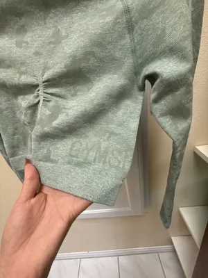 Gymshark Adapt Camo Seamless Long Sleeve Crop Top thumbnail 2