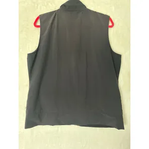 TailorBlack Full Zip Performance Golf‎ Vest Mock Neck Black Size 2 thumbnail 6