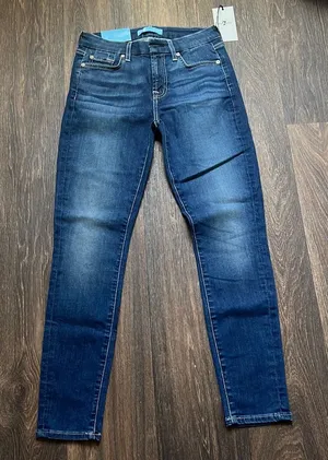 7 for all Mankind The Ankle Skinny Jean thumbnail 1
