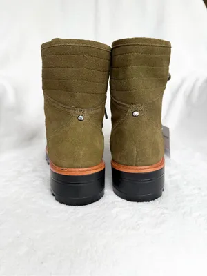 Marc Fisher Women's Iston Boots "Dark Green Suede" Size 6.5 thumbnail 3