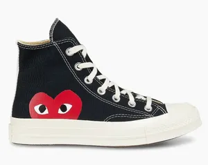 Converse Chuck Taylor Comme Des Garcons Play High Top Black thumbnail 1