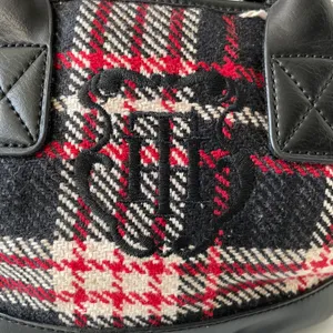 Mini Wool Plaid Monogram  Purse- Vintage thumbnail 2