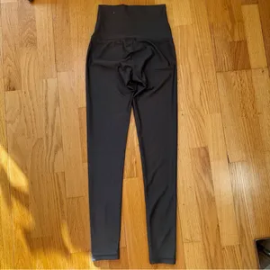 Aerie OFFLINE 7/8 High Rise Leggings Brown Taupe S EUC Athleisure Activewear thumbnail 2