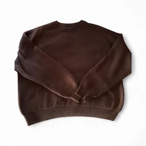 Essentials Brown Knitted Crewneck thumbnail 2