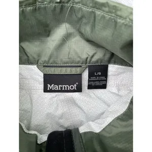 Marmot x Thrive Works Precip Waterproof Rain Jacket Women's Size L Olive NWOT thumbnail 7