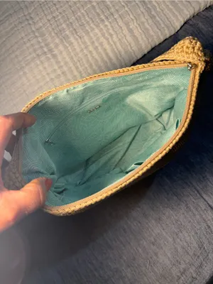 The Sak Woven Shoulder Bag in Tan thumbnail 5