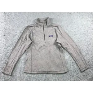 Patagonia Micro D Fleece Quarter Zip Women S Grey 26278FA21 Pullover Outdoor‎ thumbnail 2