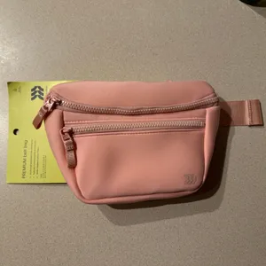 Premium Belt Bag Blush - All In Motion™: Water-Resistant Knit Fanny Pack thumbnail 5