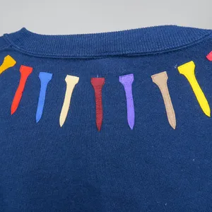 Russell Athletic Vintage 90s Handmade Original Golf Cardigan Sweatshirt thumbnail 5