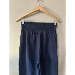 OPEN EDIT Drawstring Wide Leg Pants In Navy Blazer Size S thumbnail 5