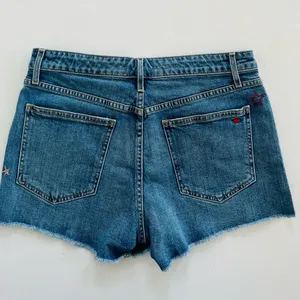 Sundry Blue Jean Shorts with Distressed Embroidered Star Accents Size 29 thumbnail 7
