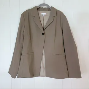 Topshop Tan Blazer 12 thumbnail 1