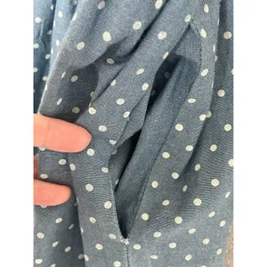 American Rag Co. Blue with white Polka Dots Corset Mini Dress size Medium thumbnail 6