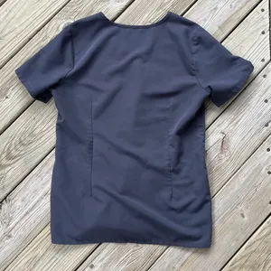 FIGS Women's Technical Collection Scrub Top Grey Size S thumbnail 2