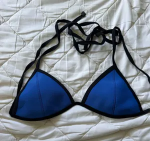 Triangl Bikini Top Blue thumbnail 1