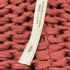 FREE PEOPLE Sz S SIMPLY SIENA OPEN FRONT CARDIGAN SWEATER ROSE PINK thumbnail 8