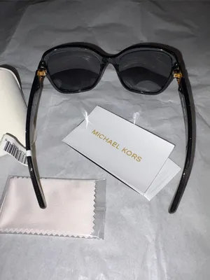 Michael Kors Black Gradient Oversized Sunglasses thumbnail 4