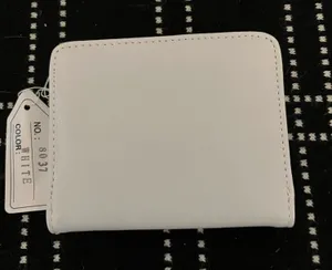 J C Fashion white compact wallet thumbnail 1