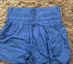 Purple Blue Free People Way Home Shorts thumbnail 1