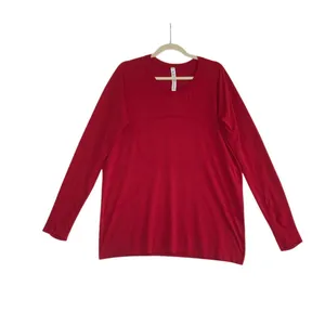 LULULEMON Swiftly Tech LS Shirt Women 18 Red Athletic Yoga Comfort Sporty Outdoo thumbnail 4