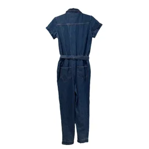 FatFace Denim Jumpsuit Size 2 Imogen Boilersuit 100%Cotton Utility Rosie Minimal thumbnail 3