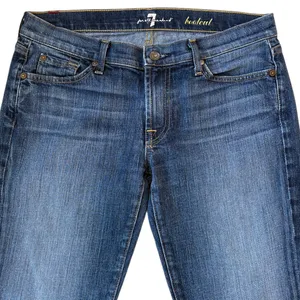 EUC 7 For All Mankind Bootcut Jeans Size 31 Tall Inseam thumbnail 3