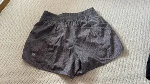 gray lululemon shorts thumbnail 4
