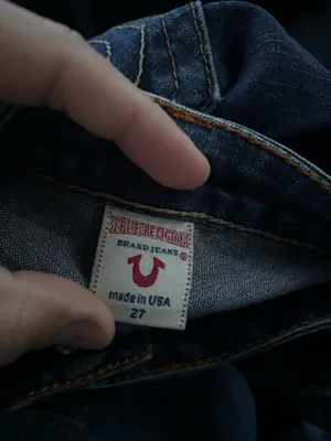 Women’s Blue True Religion Jeans In Size 27 thumbnail 6