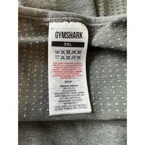 Gymshark‎ Vital Seamless 2.0 T-Shirt Tee Womens 2XL Smokey Grey Marl Crew thumbnail 4