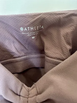 Athleta Dusty Mauve Ruched Cutout Bralette Tank thumbnail 2