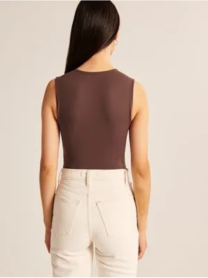 Abercrombie & Fitch Brown Bodysuit thumbnail 2