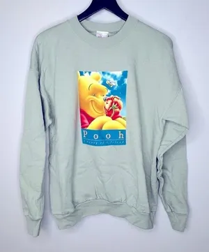 Disney Vintage Winnie the Pooh Sweatshirt Size L‎ thumbnail 1