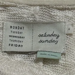 Anthropologie Saturday Sunday Spalliera Tunic Top Cream‎ Cottagecore Garden XL thumbnail 8