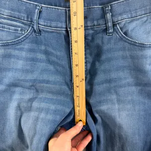 Express‎ 12 Jeans 70s Flare Mid Rise Conscious Edit Medium Wash Blue Boho Retro thumbnail 14